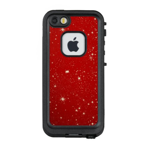 Christmas Red Twinkle holiday design  LifeProof FRĒ iPhone SE55s Case