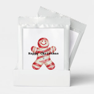 Christmas Red White Peppermint Gingerbread Cookie Hot Chocolate Drink Mix