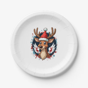christmas Reindeer (2) Paper Plates