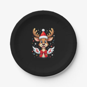 christmas Reindeer (3) Paper Plates