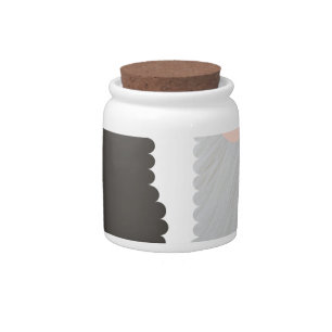 christmas reindeer alpacas candy jar