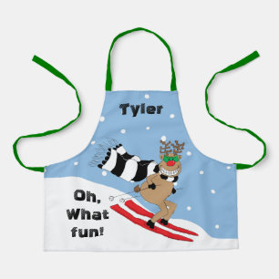 Christmas Reindeer Apron