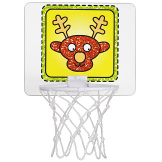 Christmas Reindeer Basketball Board