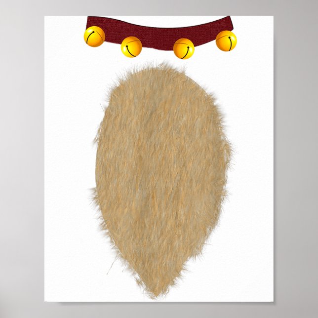 Christmas Reindeer Costume  Poster (Front)