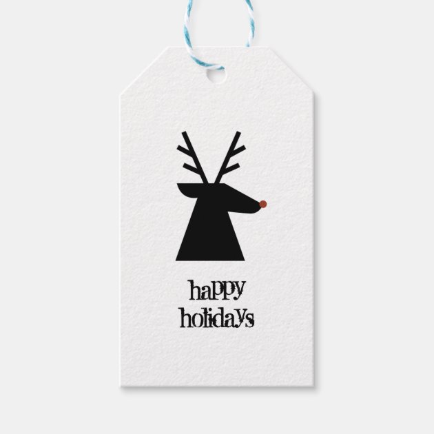Christmas Reindeer Gift Tags