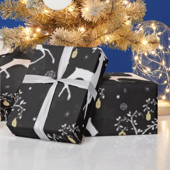Christmas Reindeer Holiday wrapping paper (Holidays)