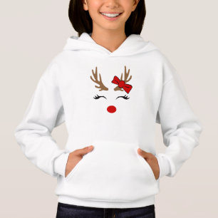 Christmas reindeer hoodie