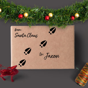 Christmas Reindeer Hoofprint Self-inking Stamp