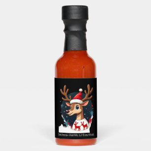 christmas Reindeer Hot Sauces