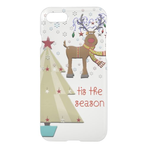 Christmas Reindeer iPhone 7 Case