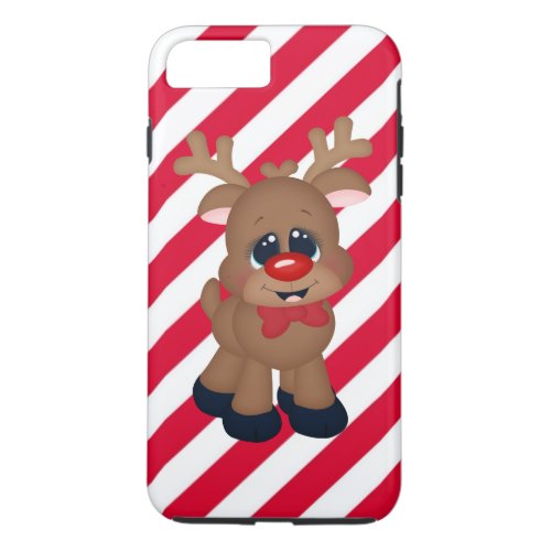 Christmas reindeer iPhone 7 plus tough case