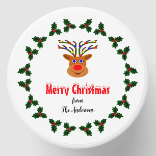 Christmas Reindeer Mini Candle Favors