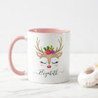 Christmas Reindeer Mug | Zazzle