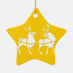 Christmas Reindeer Ornament Holiday Decorations