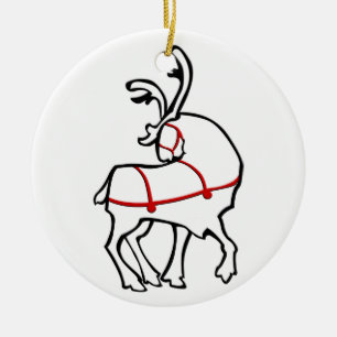 Christmas Reindeer Ornament Holiday Decorations