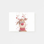Christmas reindeer post-it notes