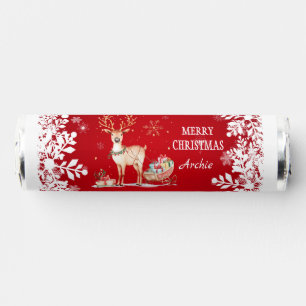 Christmas Reindeer Presents Breath Savers® Mints