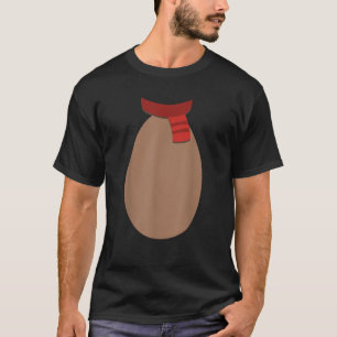 Christmas Reindeer Rudolph Red Nose Costume Fun T-Shirt