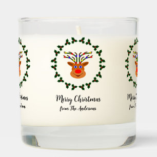 Christmas Reindeer Scented Candle