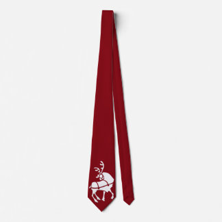 Christmas Reindeer Tie Custom Christmas Neckties