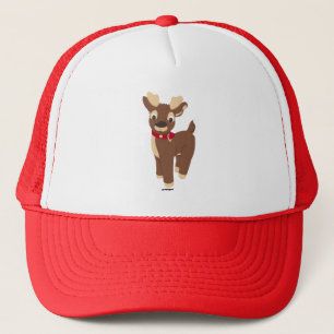 Christmas Reindeer Trucker Hat