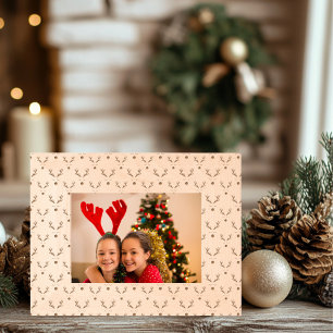 Christmas Reindeer Wooden Engraved Frames