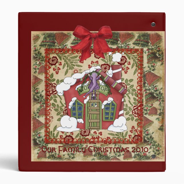 Christmas Remembered Album Binder (Back)