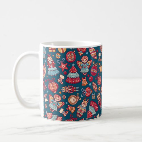 Christmas Retro Coffee Mug