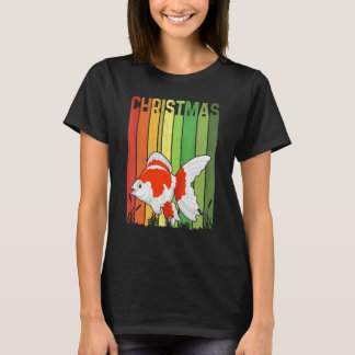 Christmas Retro Fish Cute Group Matching Xmas Holi T-Shirt