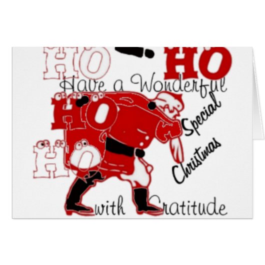 Christmas Retro Vintage Texture Abstract Art Print (Front Horizontal)