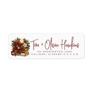 Christmas | Return Address Label