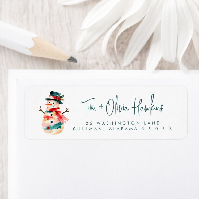 Christmas | Return Address Label (Insitu)