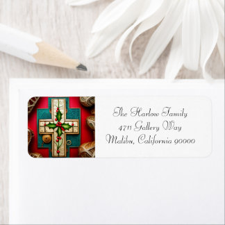 Christmas Return Address Labels