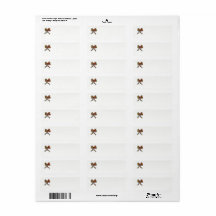 Christmas Return address labels