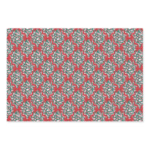 Christmas Ribbons and Berries on Pink