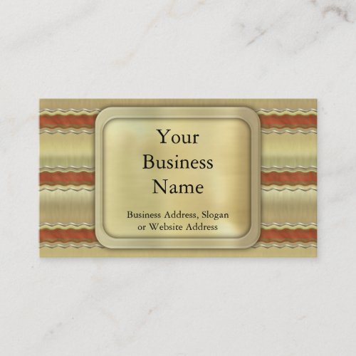 Christmas Ribbons Business Cards