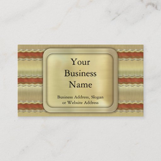 Customizable Christmas Ribbons Business Cards