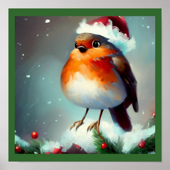 Christmas Robin 1 Poster (Front)