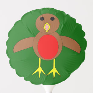 Christmas Robin Balloon