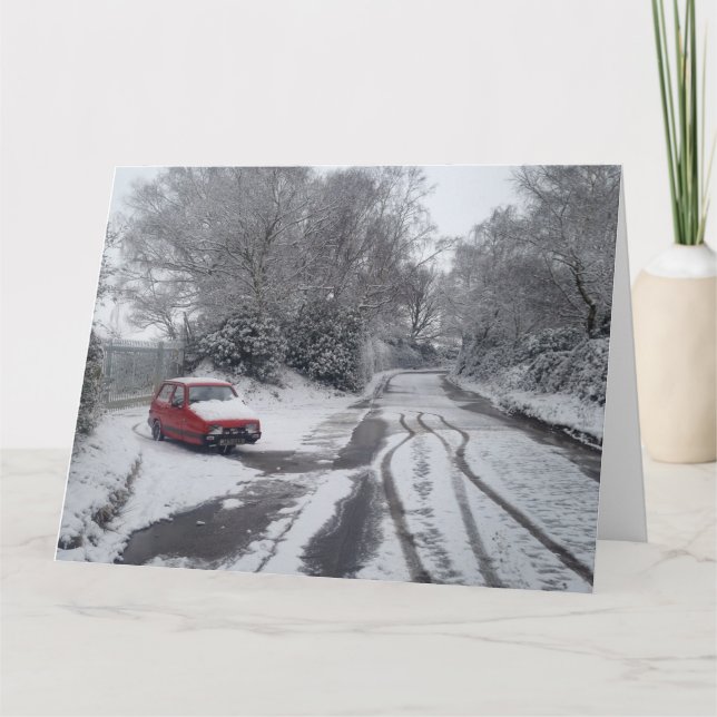 Christmas Robin Card (Front)