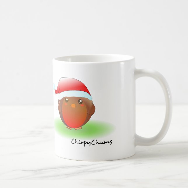 Christmas Robin Coffee Mug (Right)
