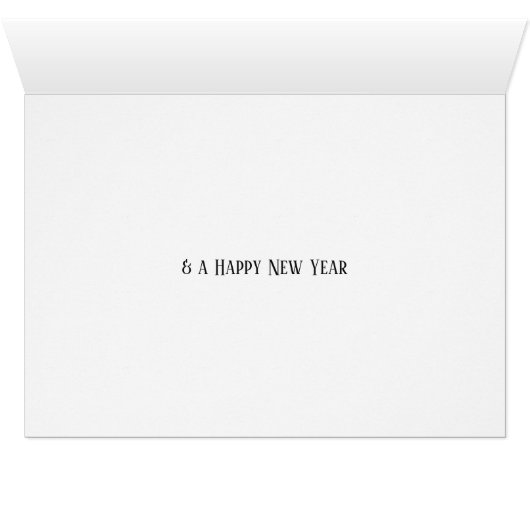 Christmas Robin Hanging Stocking Personalized (Inside Horizontal (Bottom))