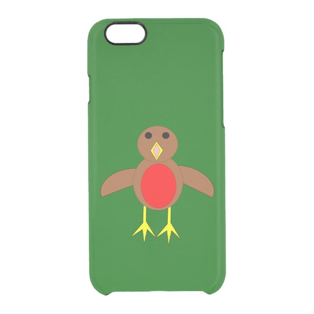 Christmas Robin iPhone Case (Back)