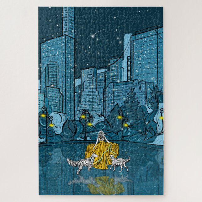 Christmas Robin Jigsaw Puzzle (Vertical)