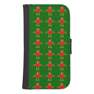 Christmas Robin Samsung Wallet Case