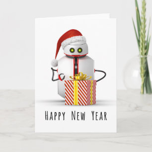 Christmas Robot Holiday Card