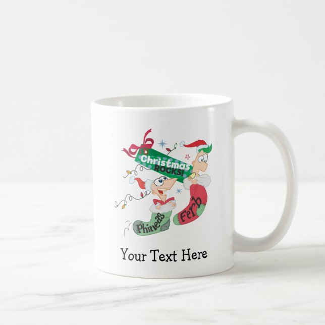 Christmas Rocks Coffee Mug (Right)