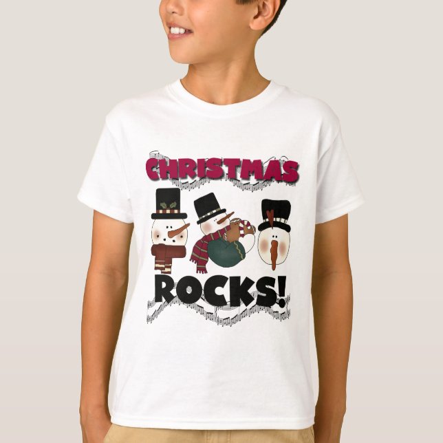 Christmas Rocks T-shirts and Gifts (Front)