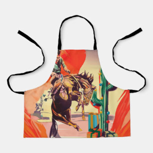 Christmas Rodeo Apron