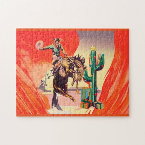 Christmas Rodeo Jigsaw Puzzle